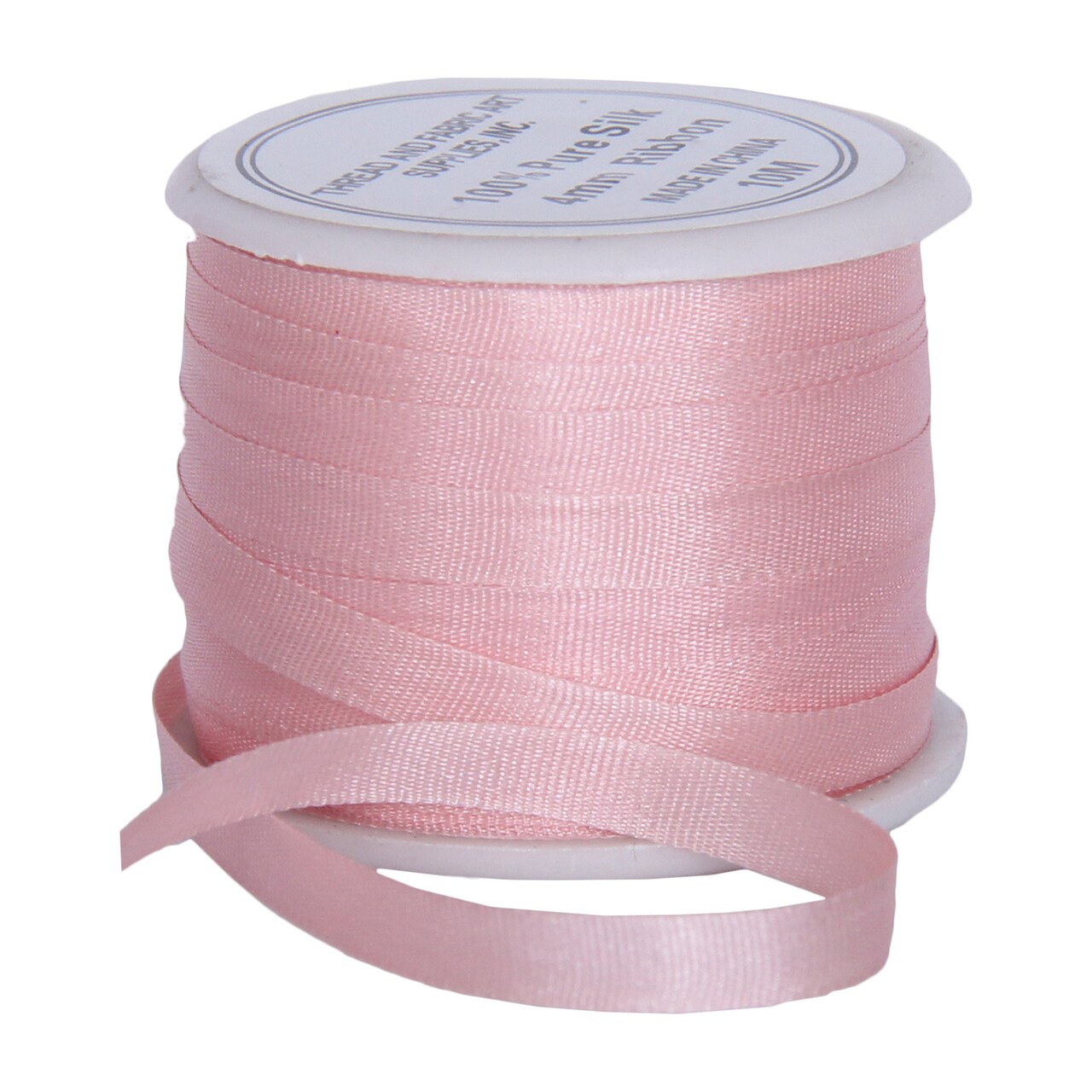 Threadart 100% Pure Silk Ribbon - 3 Widths 2MM, 4MM, 7MM - 50 Colors Available